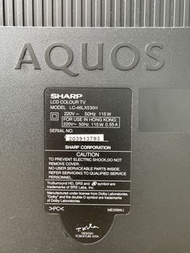Sharp 46吋電視 LC-46LX530H （壞）