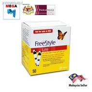 【NEW stock】☊Abbott Freestyle Freedom Lite Test Strips 50s (Expiry date: 01/2024)