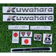 Kuwahara Decal Bicycle Sticker set