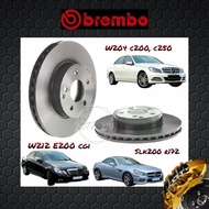 BREMBO Front Brake Discs (2pcs) - Mercedes C-Class W204 C200,C250, C-Class W212 E200 CGI, SLK200 R172