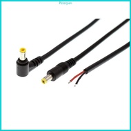 RPAN DC 5 5mm x 2 5mm Male Plug Cord DC Power Pigtails Cable 5525 Jack to Bare Wire Open End Power S