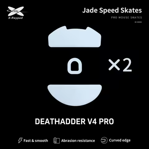 X-Raypad Jade Speed Skates For Razer DeathAdder V4 Pro