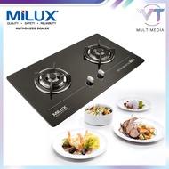 Milux Tempered Glass Body Built-in Gas Cooker Hob MGH-966F , MGH966F