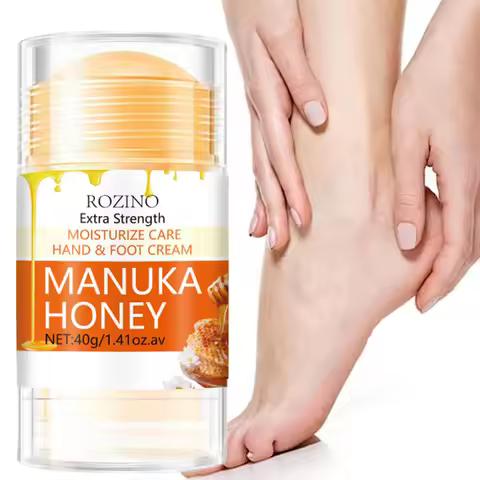 Anti Drying Foot Cream Urea Cracked Heel,Manuka Honey Foot Hand Cream Stick Extra Strength for Dry &