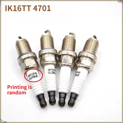 4PCS Dual Iridium Spark Plug IK16TT 4701 IK20TT 4702 IKH16TT 4704 IEXH22TT 4711 For Honda Hyundai Ni