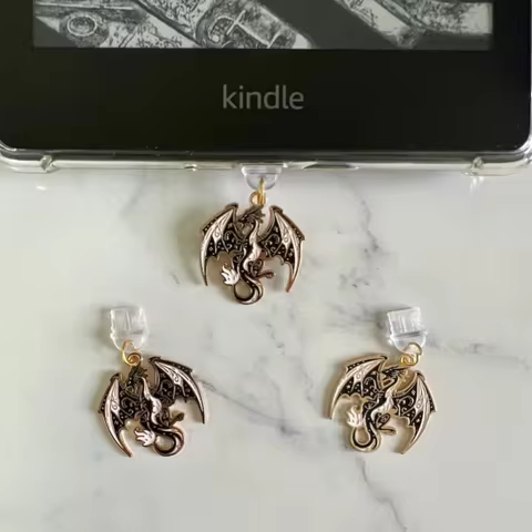 Phone Accessories Phone Dust Plug Kindle Phone Charm Celestial Dragon / Kindle Accessories /E-Reader