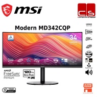 MSI MD342CQP / MD342CQPW 34" CURVED MONITOR WITH BUILT-IN SPEAKER (34" VA UWQHD / 1MS / 120HZ / ADAP