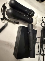 PS VR 動作控制器連PS4轉接器連鏡頭