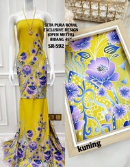 READY STOK KAIN PASANG BATIK SETA PURA EXCLUSIVE EXCLUSIVE KAIN PASANG CORAK BATIK SERAGAM