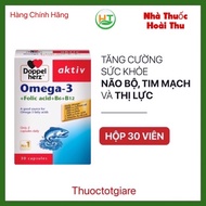 Doppelherz Omega 3 - Omega 3 supplement helps improve cardiovascular and brain health