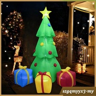 [Toolroom] 7 ft Christmas Tree Inflatable Decor Christmas Decor with 3 Gift Boxes Giant Xmas Inflata