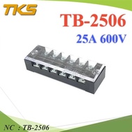 NC Terminal Block TB2506 Wire Connector Panel Size TB-2506