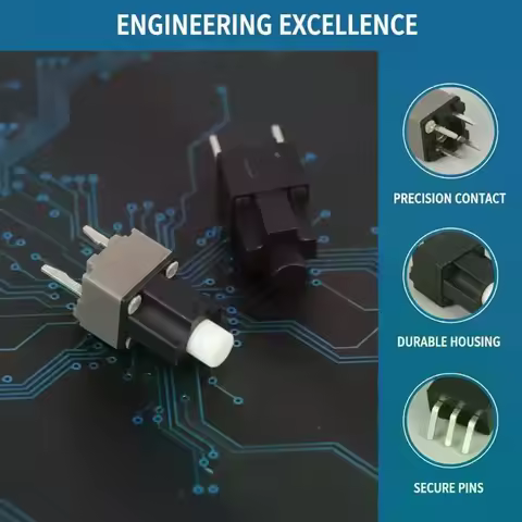 1/5Pcs Kailh Square 2 Pins Mouse Micro Switch Scroll Middle Button Accessories For Razer Deathadder 