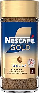 Nescafe Gold Decaf Pure Soluble Coffee, 200g
