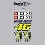 Sticker Monster Eneos Set Waterproof High-Quality