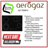 Aerogaz AZ-7528VC 60cmVitroceramic Hob| Local Singapore Warranty | Express Free Home Delivery