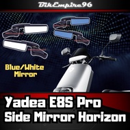 Yadea E8S Pro Side Mirror Horizon Clear Dimmer Blue Glass Yadea Accessories