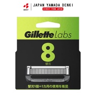 【Direct from Japan】Gillette Labs Exfoliating Bar Replacement Blades，8 Blades