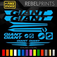 GIANT Design 1 Sticker Decal for Mountain Bike/Road Bike