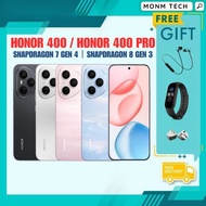 Honor 400 Snapdragon 7 Gen 4 90W/Honor 400 Pro 6.55 inches Snapdragon 8 Gen 3 100W wired 7200mAh 120