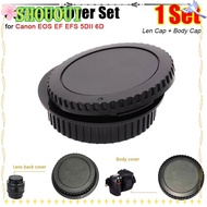 SHOUOUI 1Set Camera Cap Cover, Cover Protector Lid Photography Accessories Rear Lens Cap, Durable Li