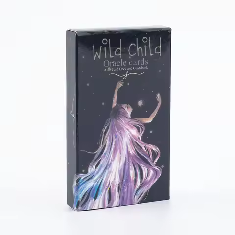Wild Child Oracle Card A 40 Card Tarot Deck Beautifully Illustrated Mysterious Version English Tarot
