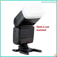 WU Flash Bounce Diffuser Cap Box Camera Flash Cap Diffuser Bounce Dome Soft Box Softbox For V350 TT3