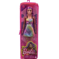 Genuine Barbie Doll Orange Printed Girl of Barbie Fashionista Barbie Dress Up Play House Fashion