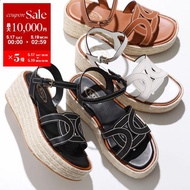 TODS トッズ サンダル KATE ケイト XXW17L0IJ00MID レザー バックストラップ ウェッジソール 厚底 シューズ 靴 XXW17L0IJ00MIDB999 XXW17L0IJ00M