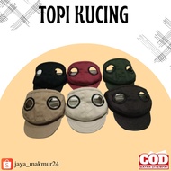 Cute Cat Hats Animal Accessories - Cat And Dog Sports Hats