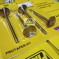 FRC RACING VALVE LC135 Y15ZR FZ150 19/22 20/23 22/25 23/26 STEEL PROTAPER ORIGINAL COPPER BLACK VALV