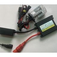 H4 cos yellow and white xenon light set for motorbikes