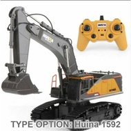 1593 And 1592 Excavator 1/14 Scale 22ch Rc Ship Same Day - Huina