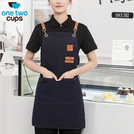 Waterproof Cooking Apron with Pockets Bartender Apron CoffeeShop MozenHouse