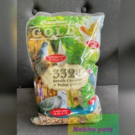 YPA Premium Gold 3320 Bersih Campur Pulut Hitam Bird Food Feed 1kg
