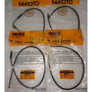 Euro Daan Hari 150 Throttle / Clutch / Speedo / Tacho Cable's