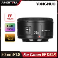YONGNUO YN50mm F1.8 Large Aperture Auto Focus Small Camera Lens With Super Bokeh Effect For Canon EO
