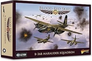 Warlord Games Blood Red Skies US Military B-26B Marauder Squadron 1:200 WWII Mass Air Combat Table T