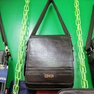 EDWIN LEATHER SLING BAG (FREE EDWIN LEATHER KEY CHAIN )