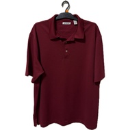 Chest 53 Inches 2xl Maroon Shirt With Collar