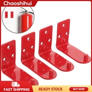 Chaoshihui 4pcs Metal Fire Extinguisher Bracket Bracket For Fire Extinguisher Fire Extinguisher Wall