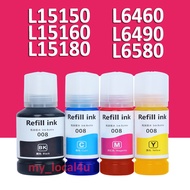 008 Refill  ink Compatible Pigment Ink Refill 008 Pigment Ink Bottle for Epson L15150 L15160 G100 G2