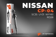 หัวเผา CP-04 - NISSAN RD28 SC35 UY31 / SAFARI LAUREL ตรงรุ่น (11V) 12V - TOP PERFORMANCE JAPAN - นิส