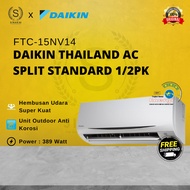 DAIKIN AC SPLIT STANDARD THAILAND 1/2PK 1/2 PK R32 FTC-15NV14