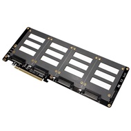 PH4U2 PCI-E4.0 X16 Four-Disk U.2 Adapter Card U2 Solid State SSD3 One Point Four Disassembly Expansi