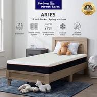 OASIS 8-inch 20CM High Density Foam Spring Pocket Mattress - Single Sizes