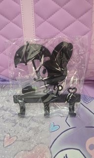 自家設計 My melody 掛鉤 黑色 適合放浴室牆 門外  不佔空間 僅長10cm   跟螺絲粒 無痕免釘貼