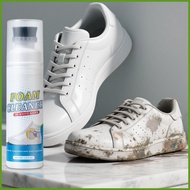 White Sneaker Cleaner 100ml Foam Restorer for Footwear Shoes Foam Cleaner for Boot Sneaker Bathroom 