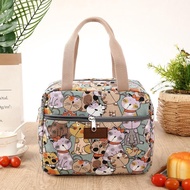 Japanese-Style Bento Bag Hand-Carrying Lunch Box Bag Bento Bag Office Workers with Rice Tote Bag Can
