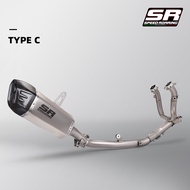 ท่อไอเสียดัดแปลงรถจักรยานยนต์เหมาะสำหรับCRF1100 CRF1100L AFRICA TWIN ADVENTUREระบบไอเสียเต็ม 2020-20